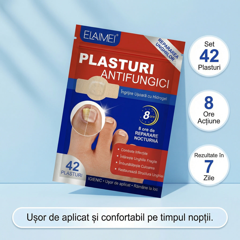 Set 42 Plasturi Antifungici UnghiiLibere™
